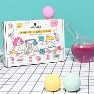 Bath Bomb Maker Kit, 4 Bath Bombs