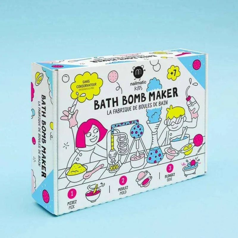 Bath Bomb Maker Kit, 4 Bath Bombs