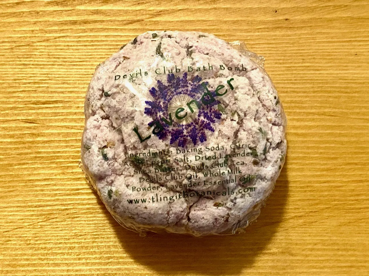 Bath Bomb- Tlingit Botanicals; Devil's Club, Variety