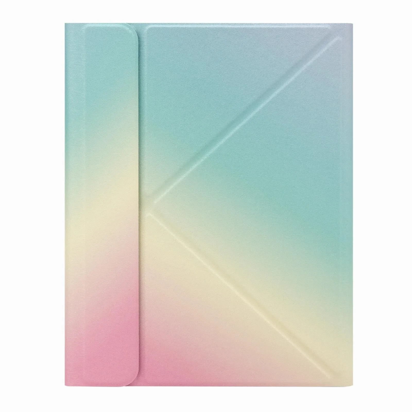 Bluetooth Keyboard Leather Case For Ipad Pro 11 With Three-Fold Holder & Backlight