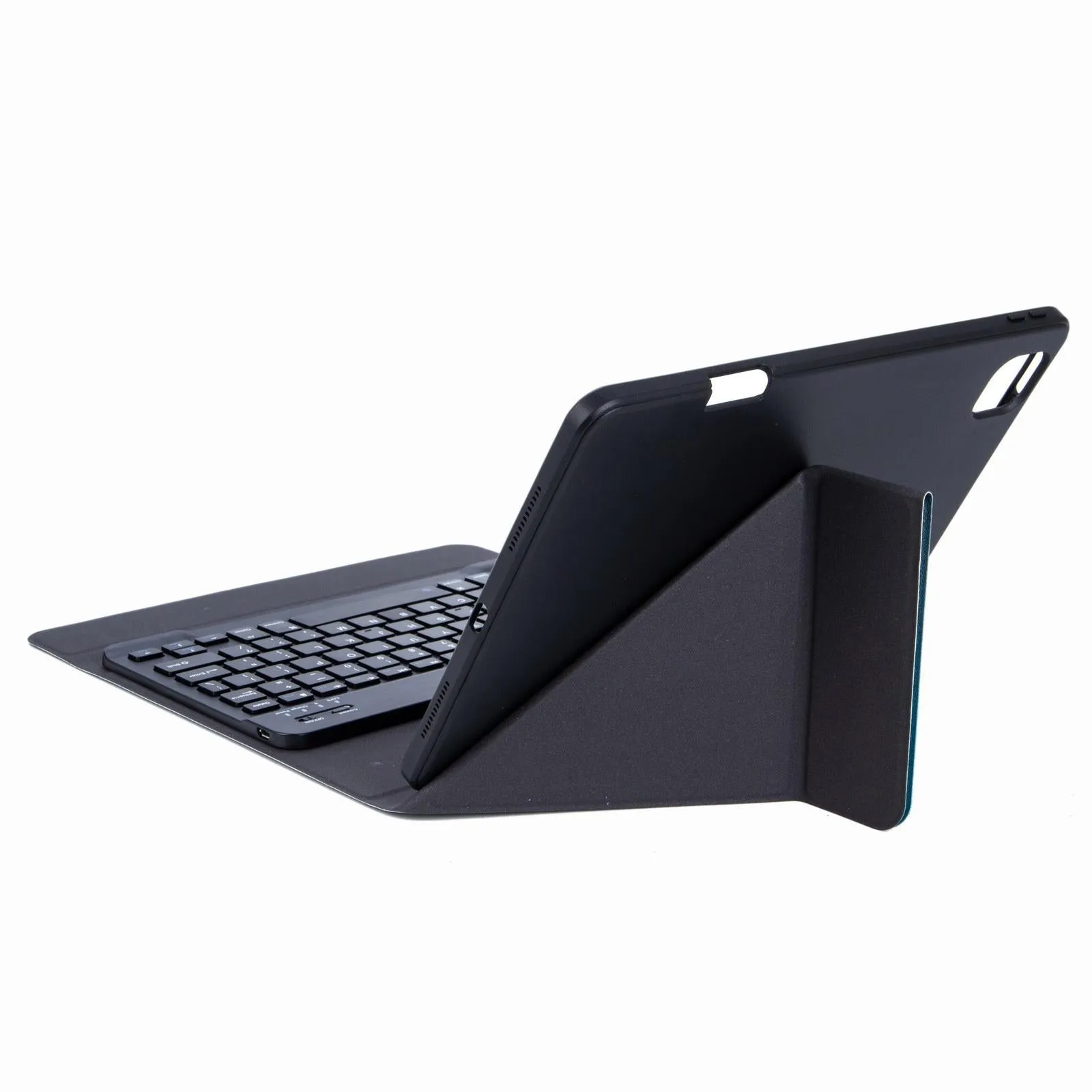 Bluetooth Keyboard Leather Case For Ipad Pro 11 With Three-Fold Holder & Backlight