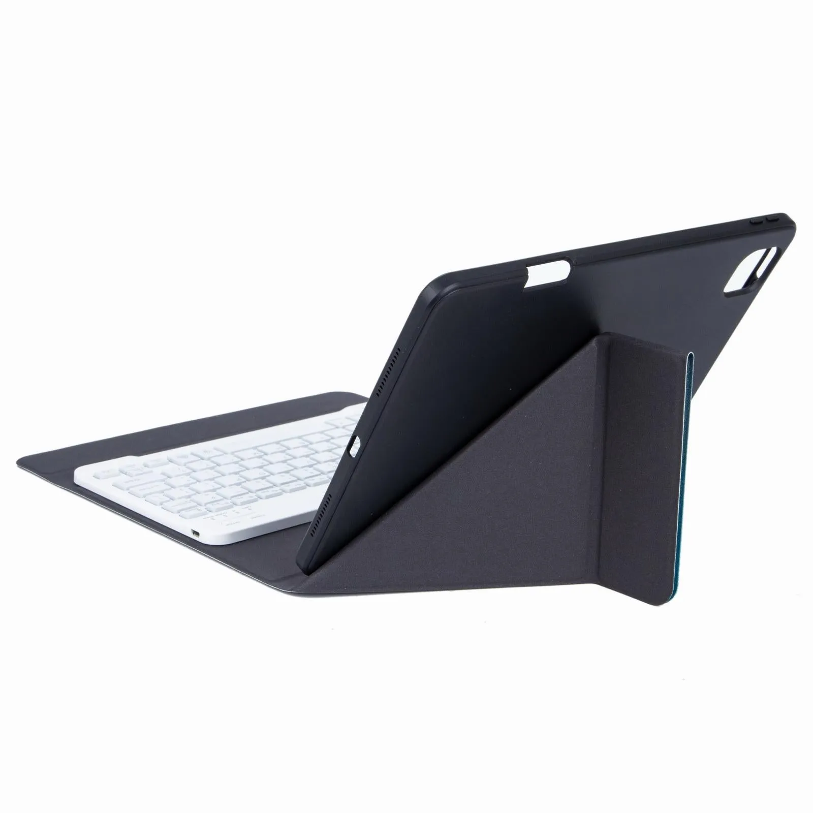 Bluetooth Keyboard Leather Case For Ipad Pro 11 With Three-Fold Holder & Backlight