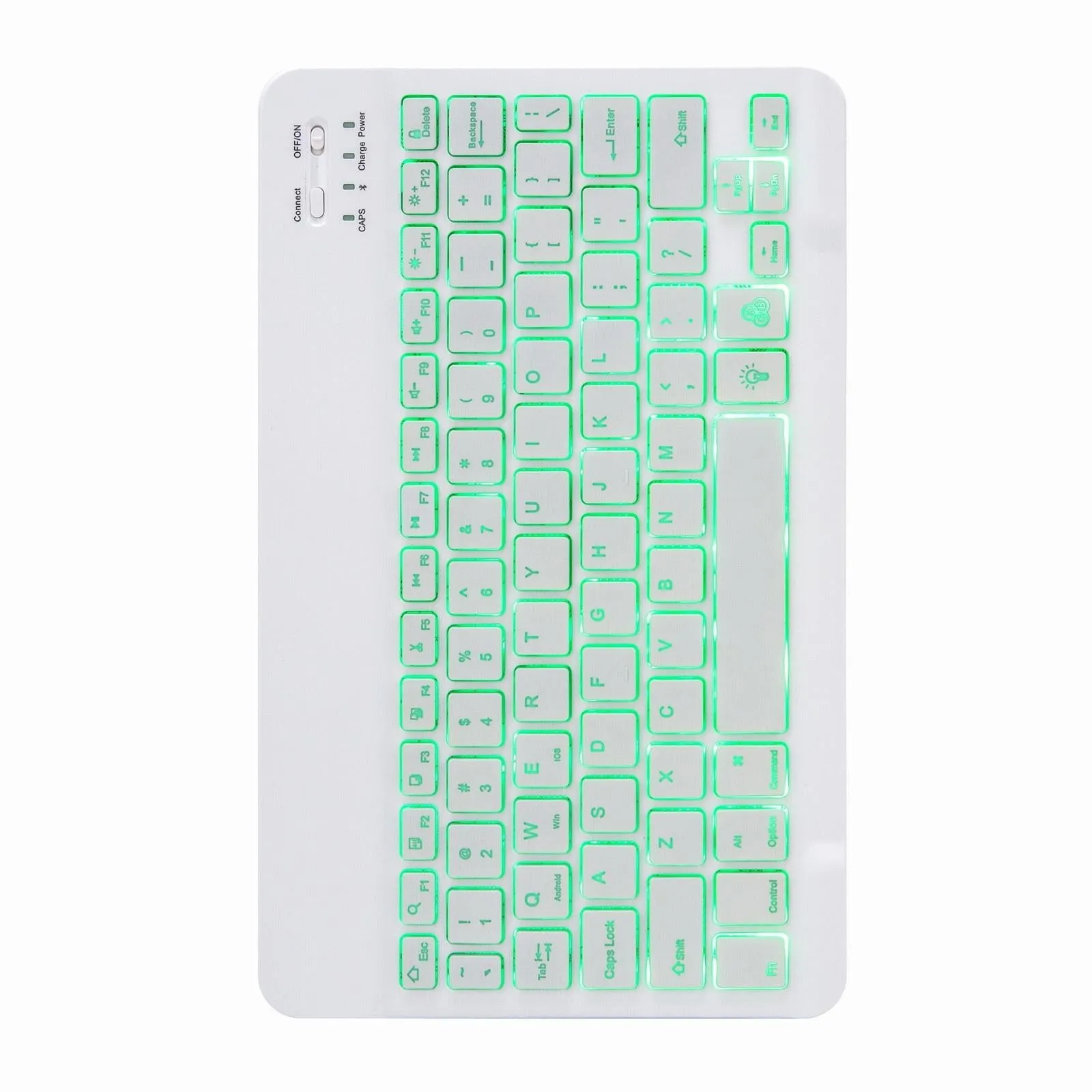 Bluetooth Keyboard Leather Case For Ipad Pro 11 With Three-Fold Holder & Backlight