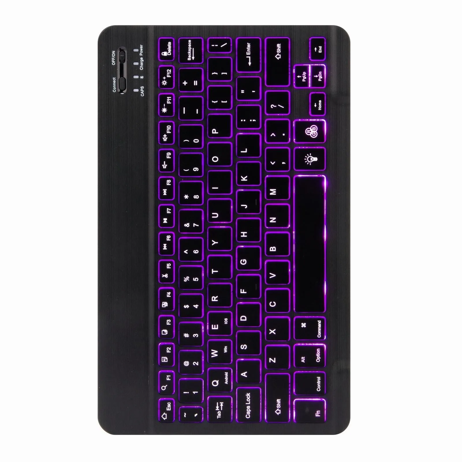 Bluetooth Keyboard Leather Case For Ipad Pro 11 With Three-Fold Holder & Backlight