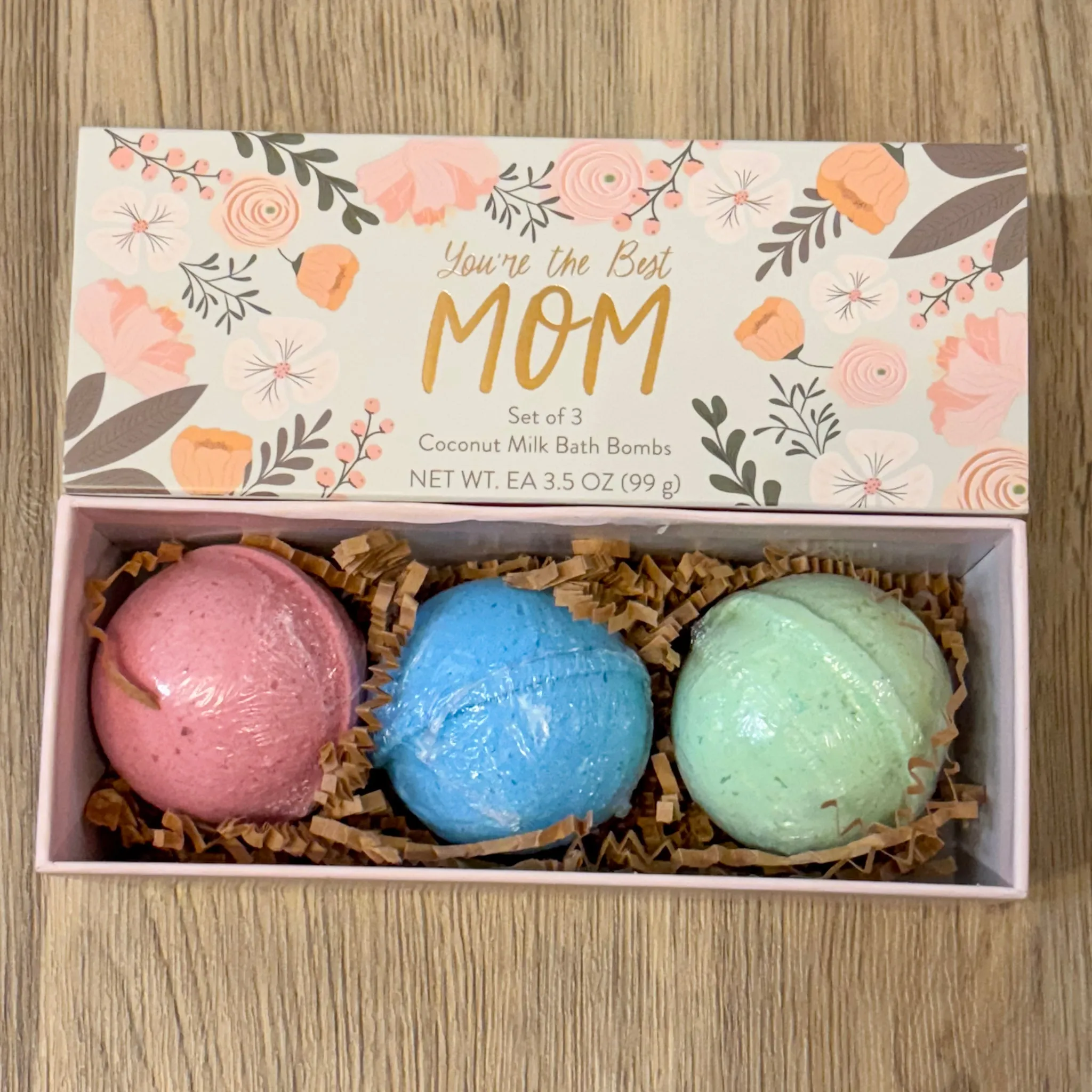 Cait & Co Best Mom Bath Bomb Gift Set