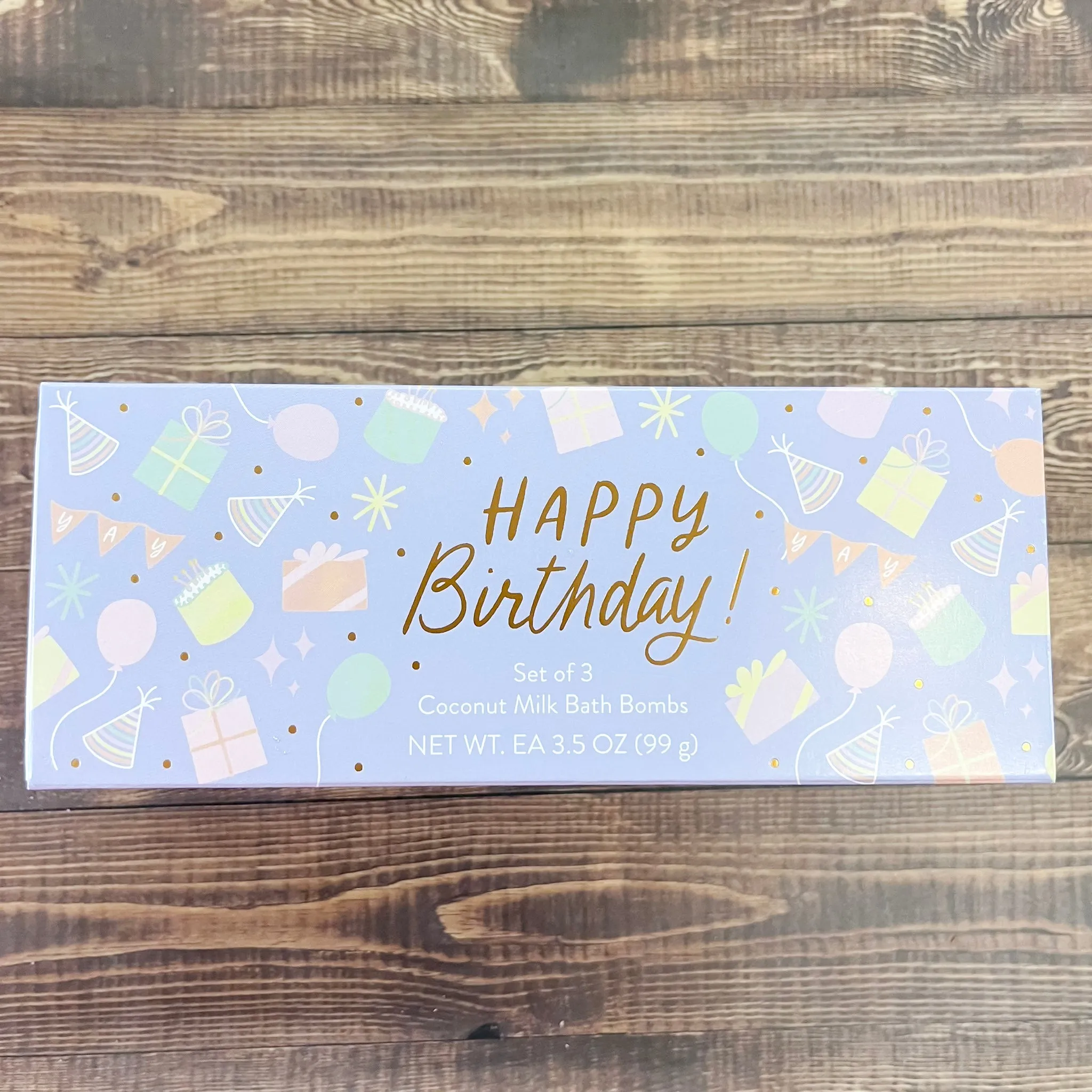 Cait & Co Happy Birthday Bath Bomb Gift Set