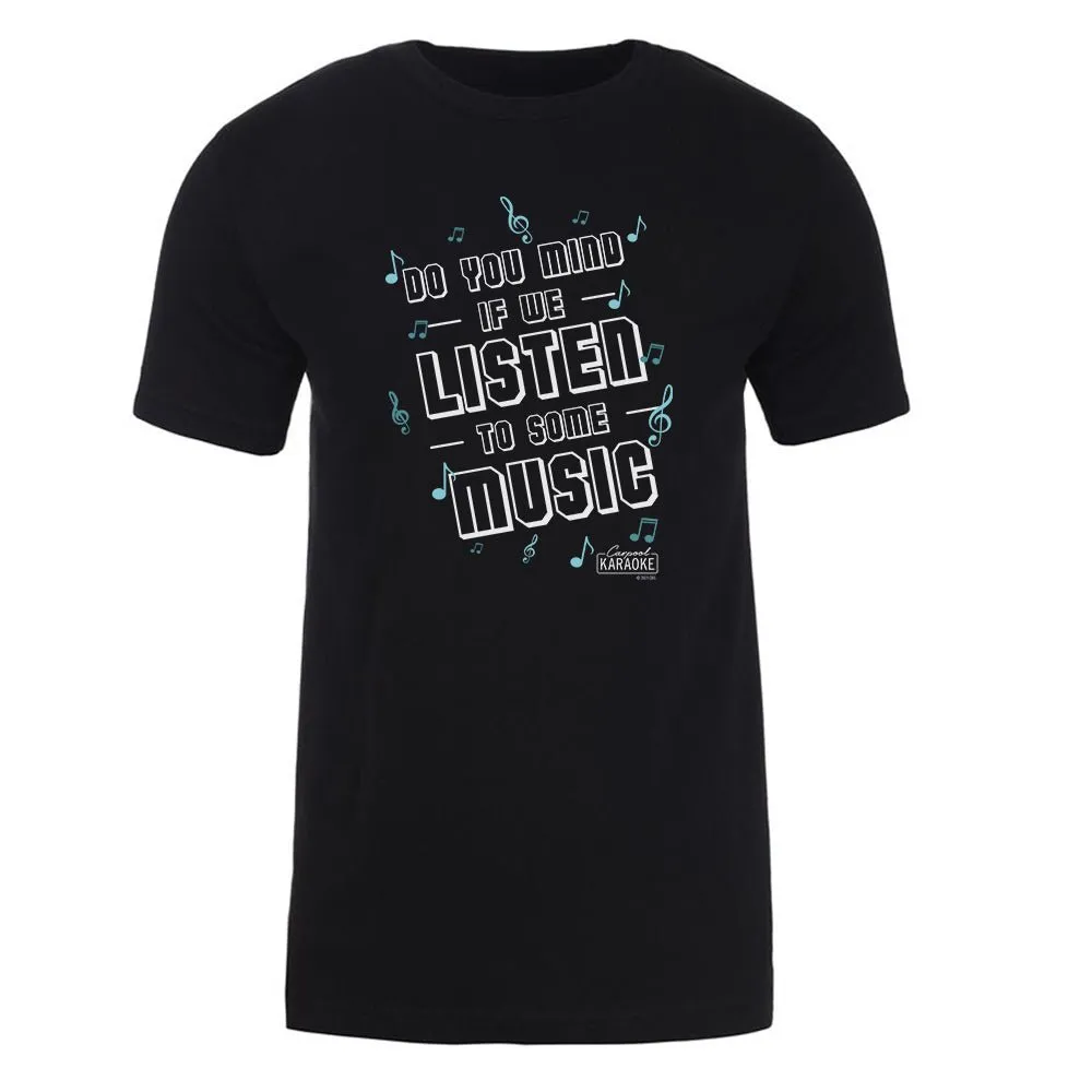 Carpool Karaoke Shall We Listen To Some Music Adult Short Sleeve T-Shirt