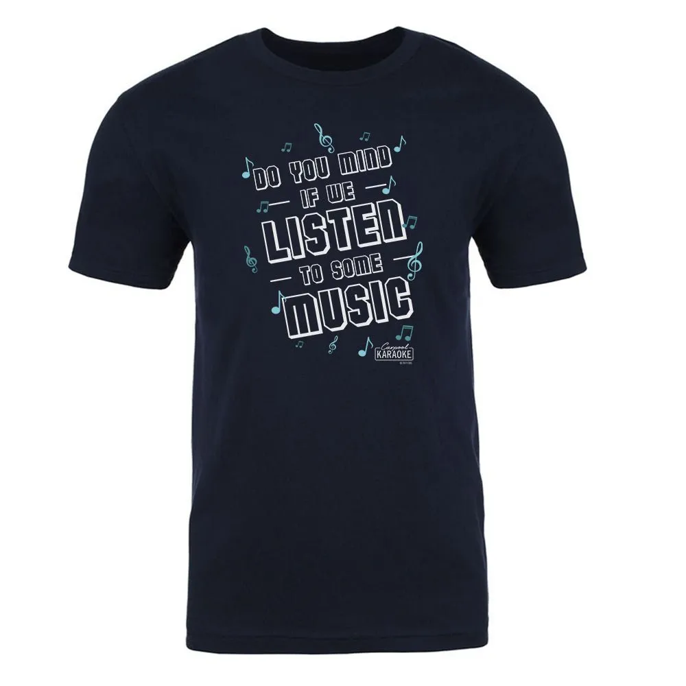 Carpool Karaoke Shall We Listen To Some Music Adult Short Sleeve T-Shirt