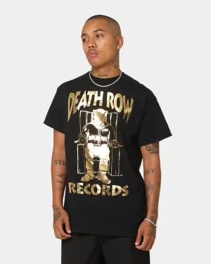 Death Row Records The Chair T-Shirt Black/Gold