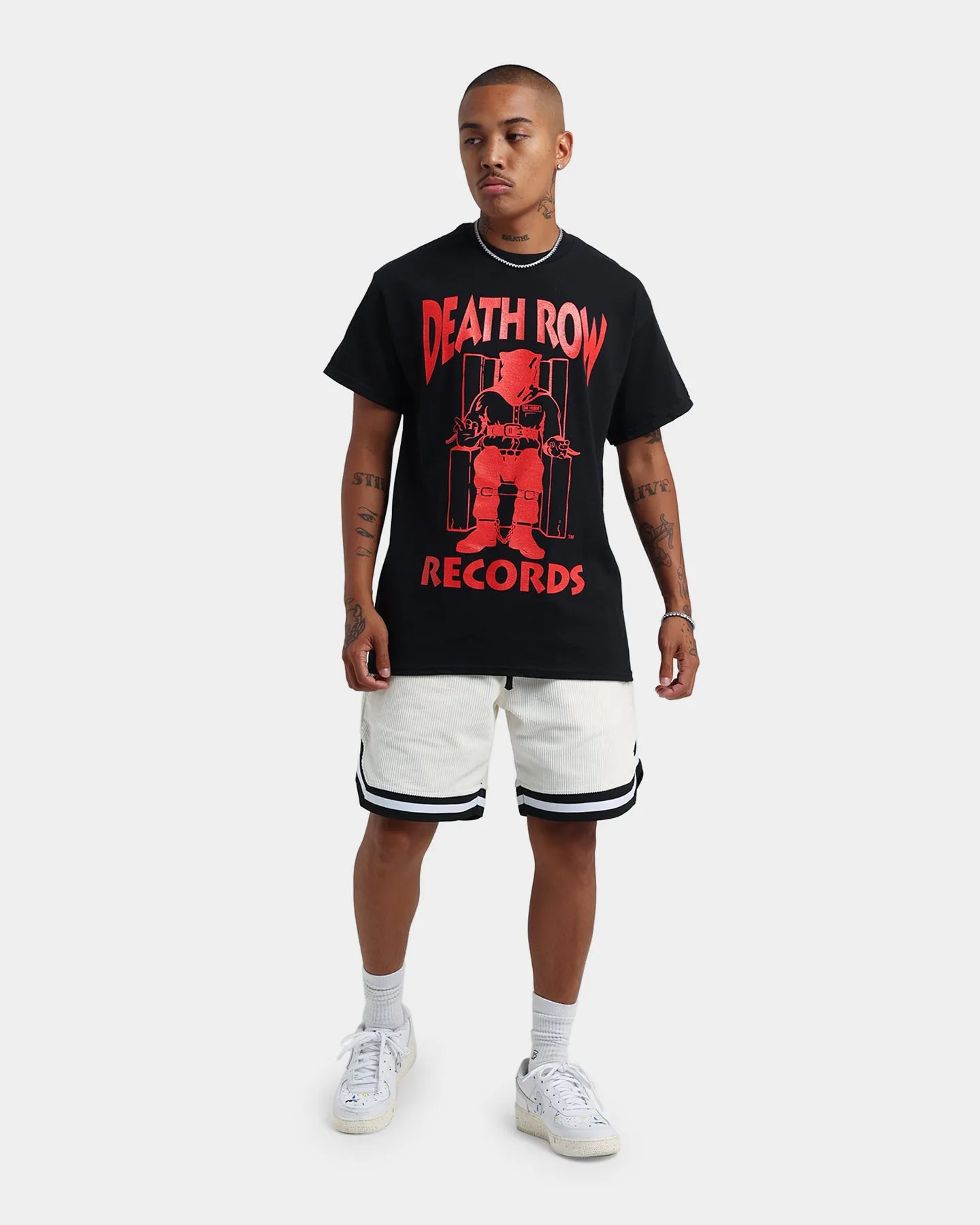 Death Row Records The Chair T-Shirt Black/Red