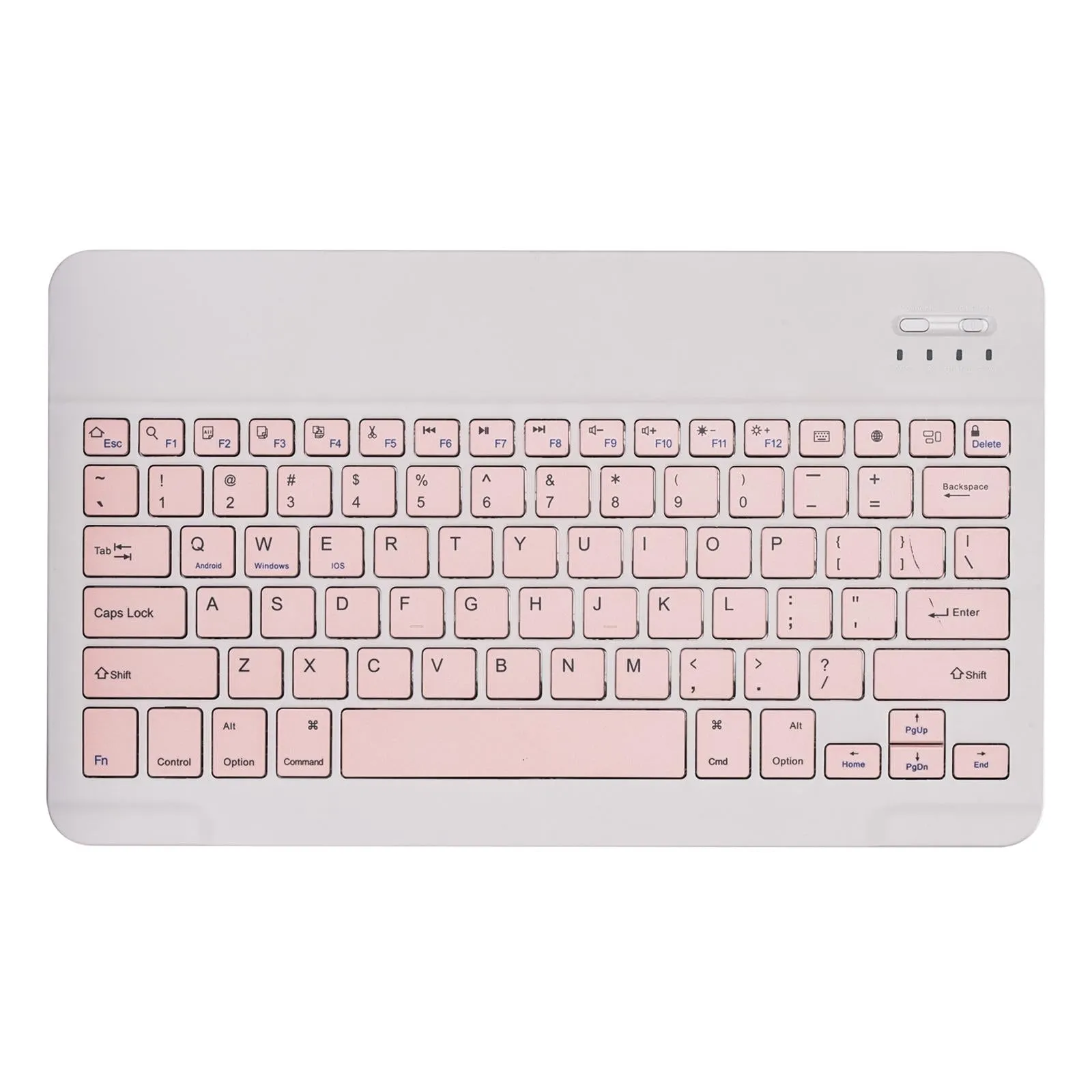 Detachable Bluetooth Keyboard Tablet Case For Ipad Pro 12.9 With Holder Pen Slot