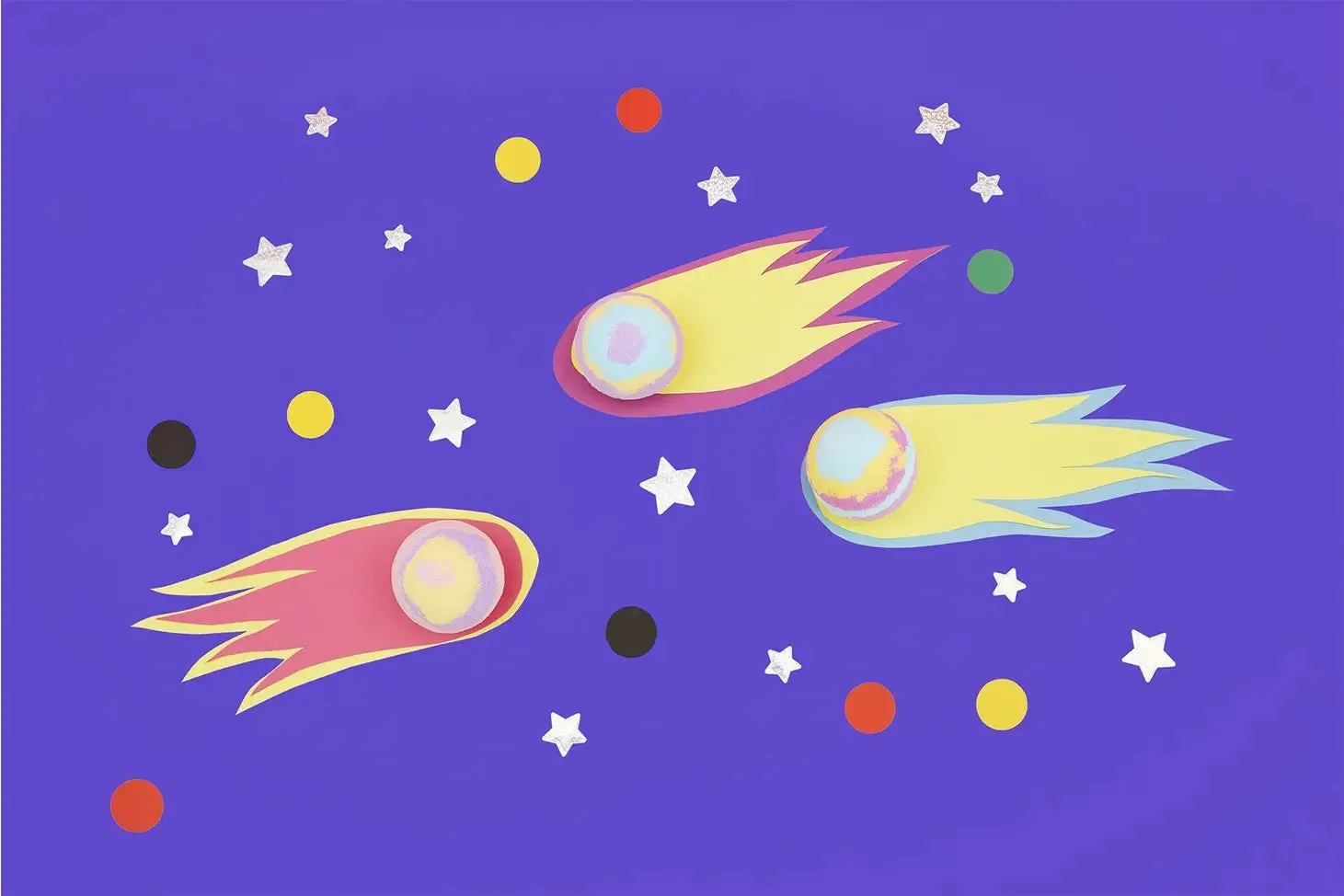 Galaxy Bath Bomb, Comet
