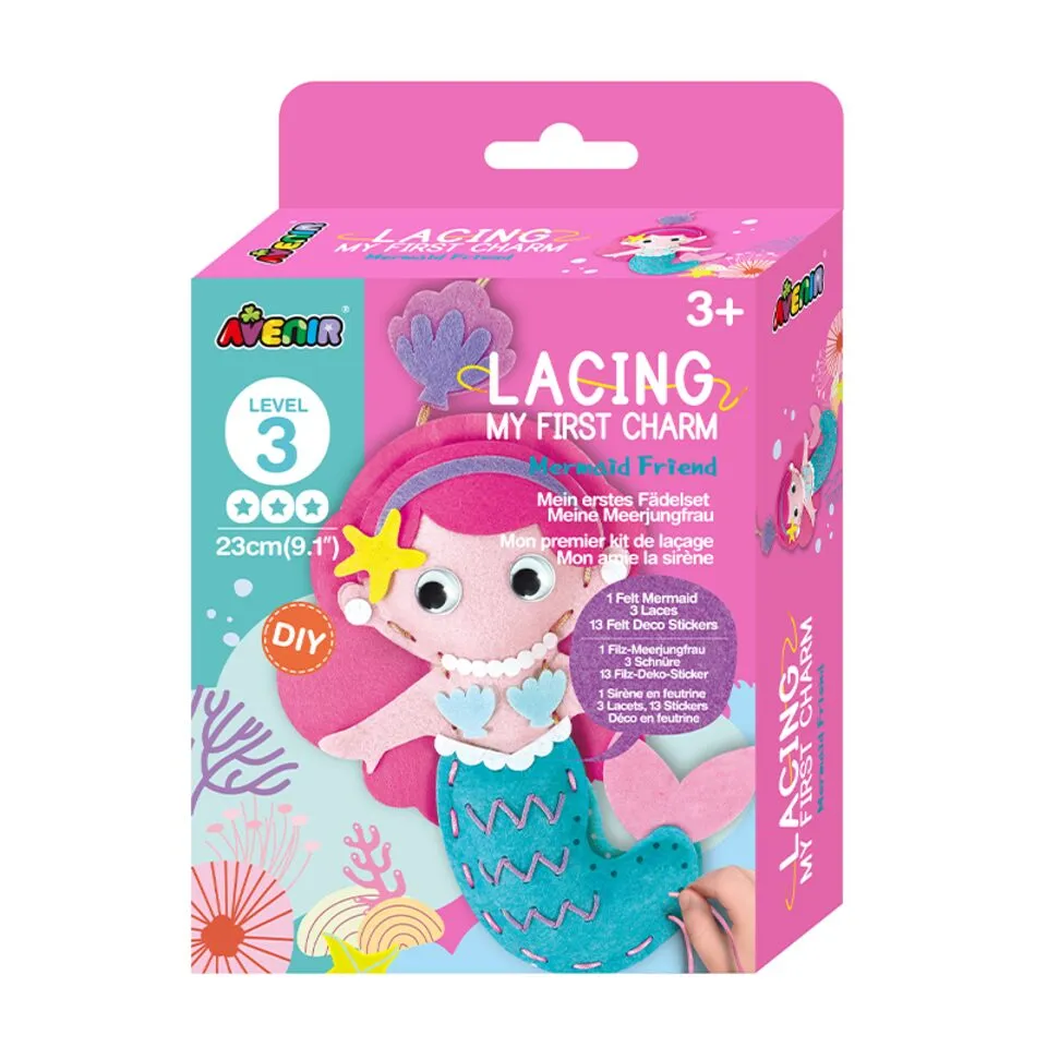 Lacing My First Charm Level 3 - Mermaid Friends