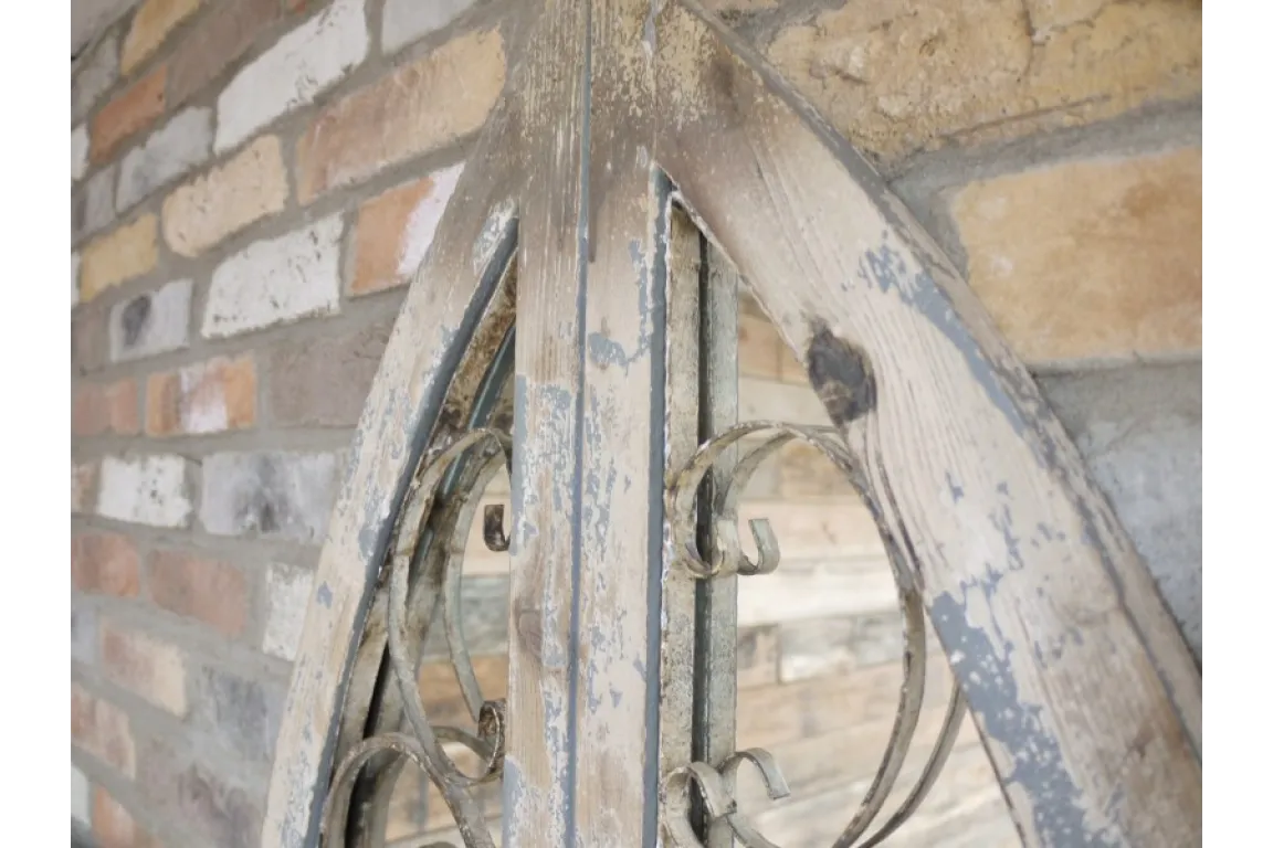 Large Rustic Door Mirror