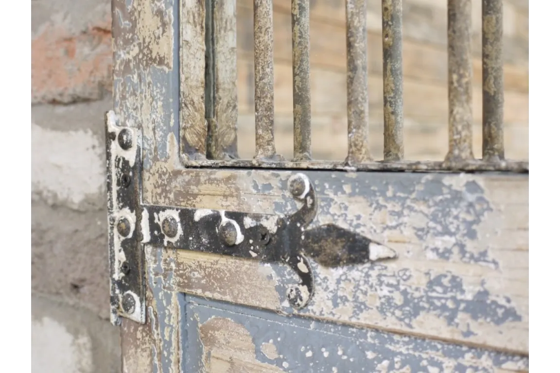 Large Rustic Door Mirror
