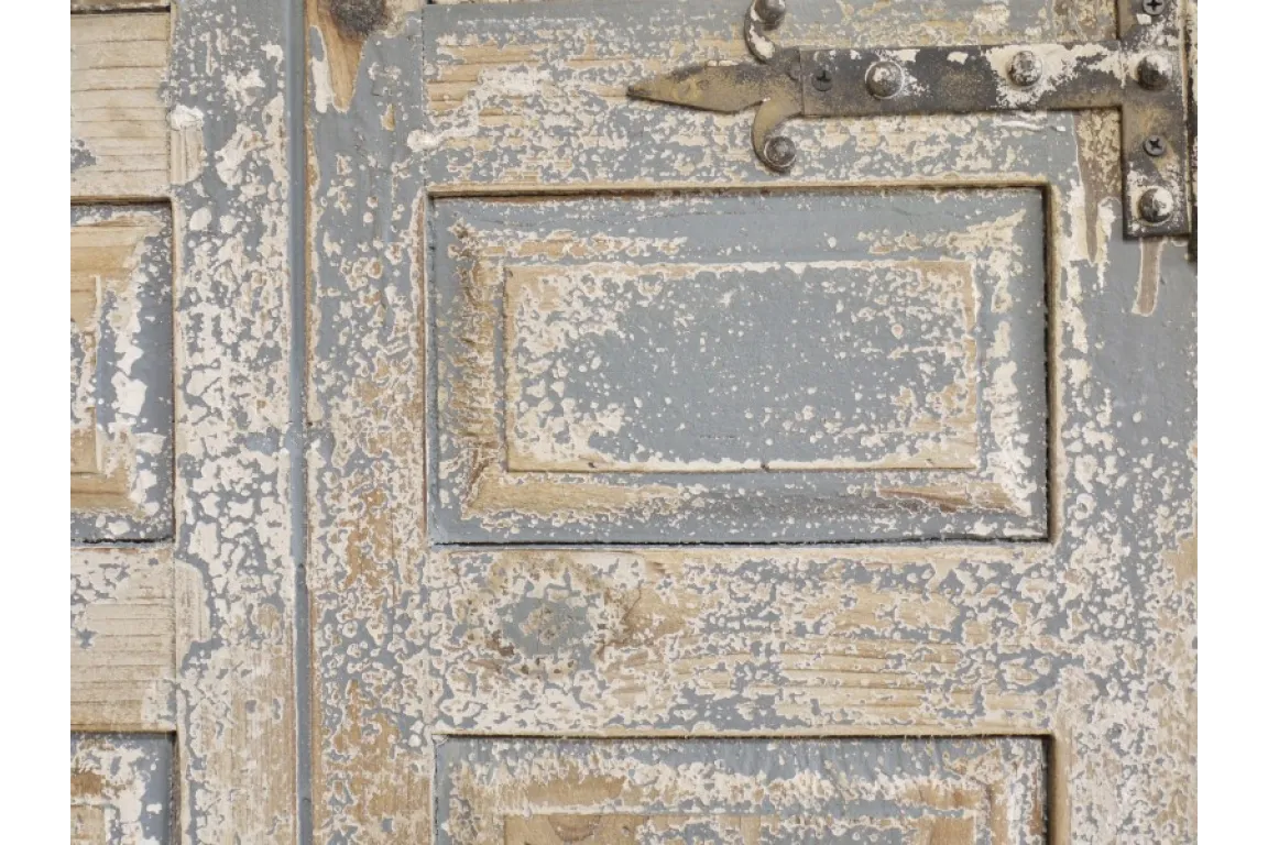 Large Rustic Door Mirror