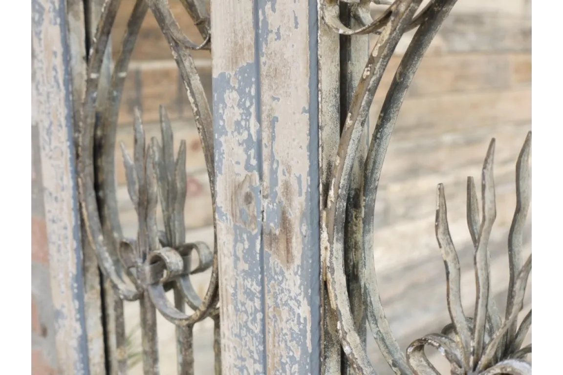 Large Rustic Door Mirror