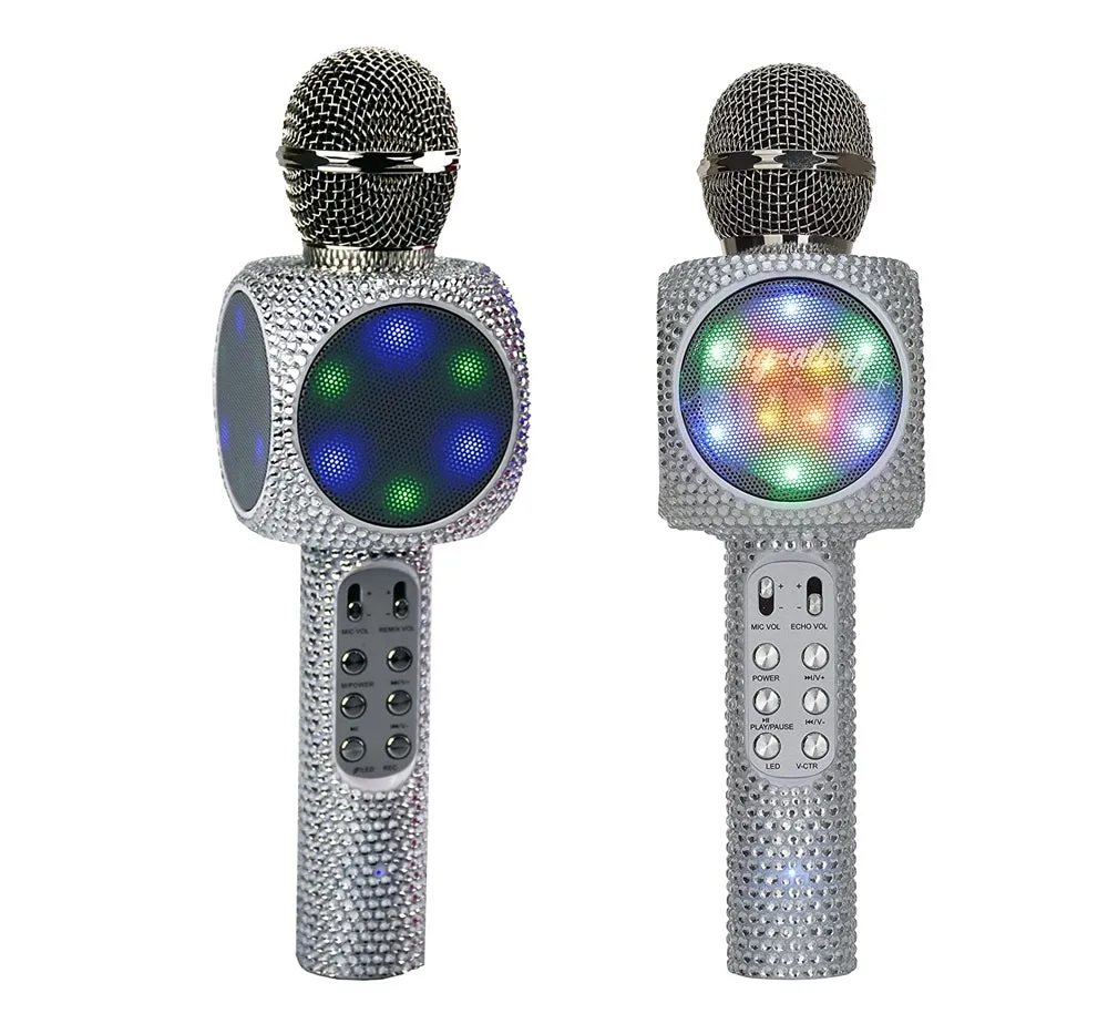 Micrfono de Karaoke Brillante -Wireless Express