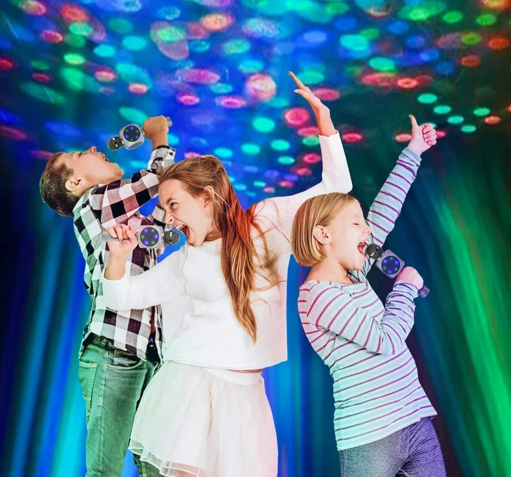 Micrfono de Karaoke Brillante -Wireless Express