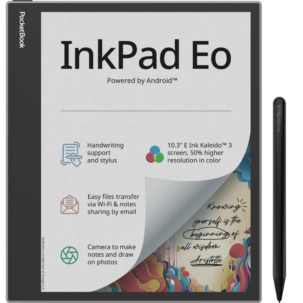 POCKETBOOK Inkpad Eo Color E-Note 10.3Inch Grey