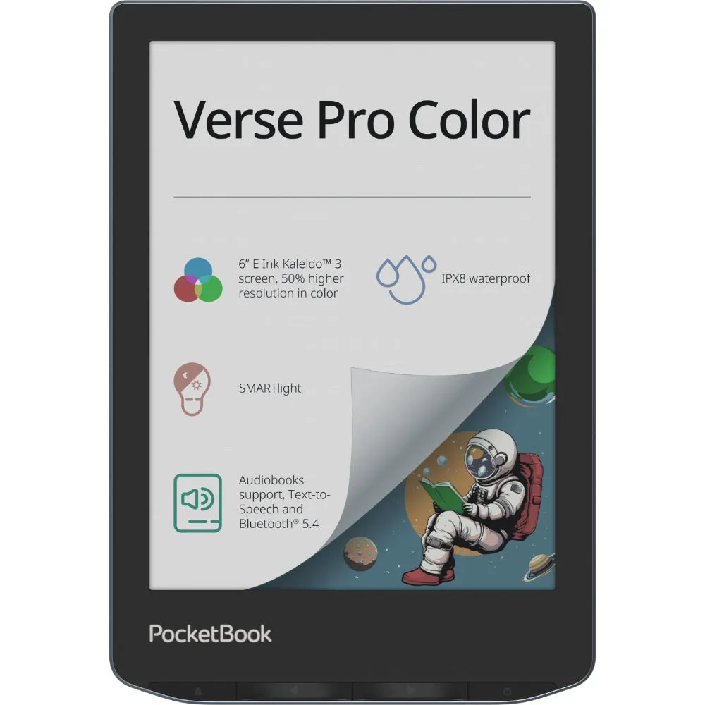 POCKETBOOK Verse Pro Color E-Read 6Inch Stormy Sea