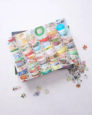 Teacups - 1000 Piece Puzzle - Chronicle Books